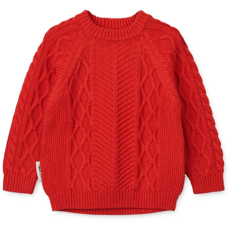 Knit SweaterLieWood Apple Red Callio Knit Jumper