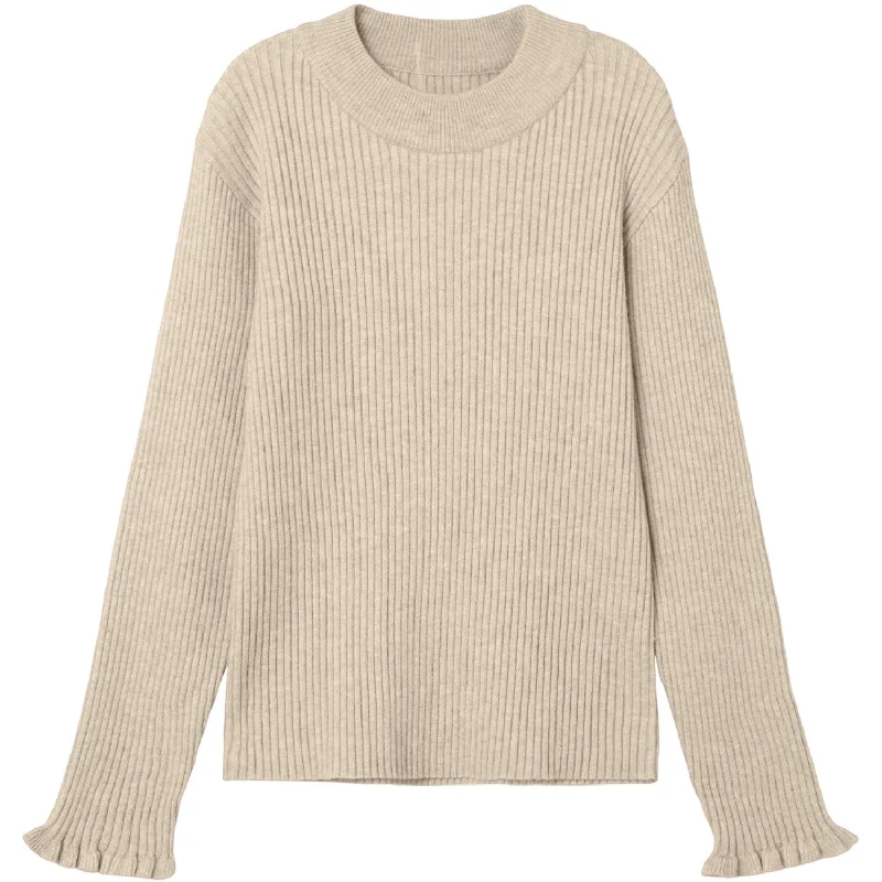 Knitted TeeName It Summer Sand Vianna Slim Knit Blouse