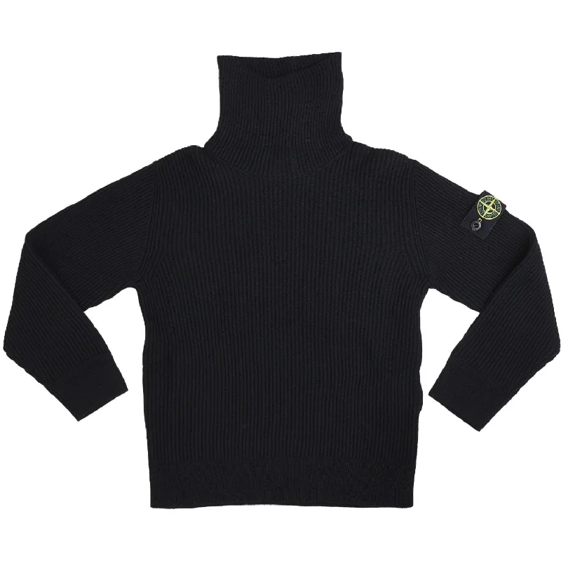 Knit JumperStone Island Black Knitwear