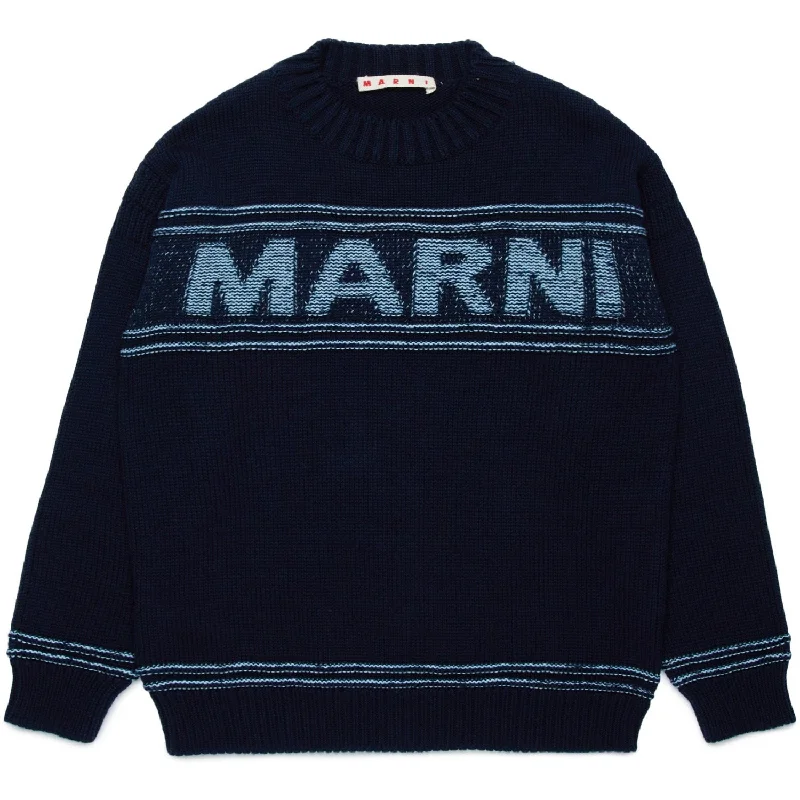 Knit TankMarni Blue Navy Knitwear