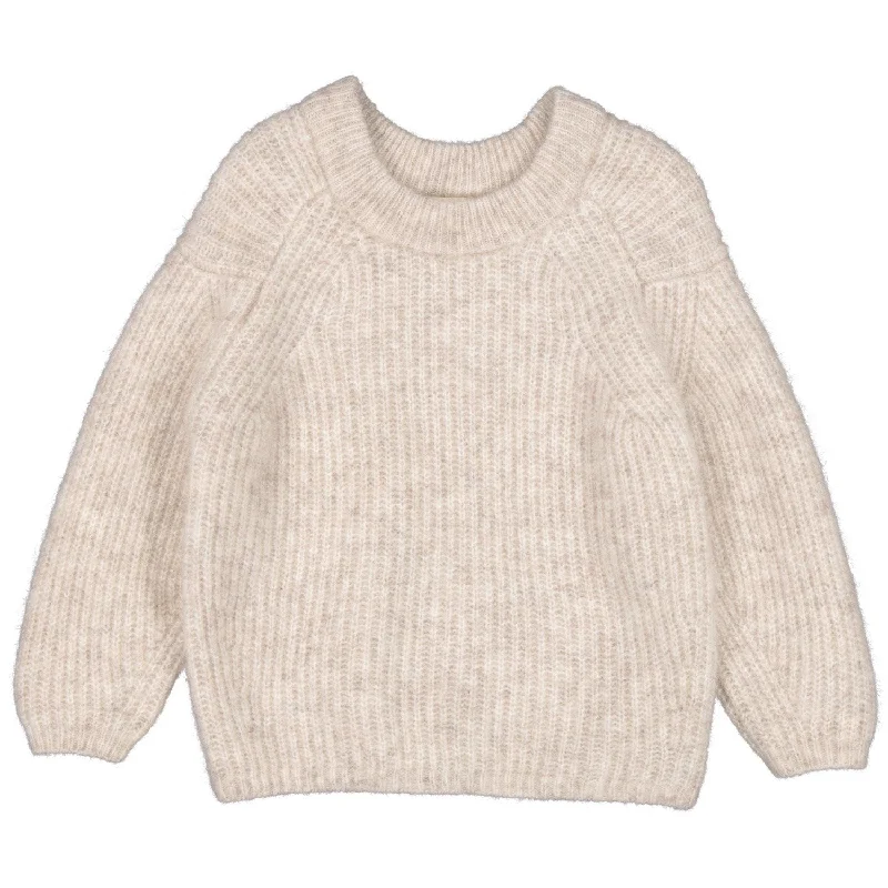 Knitted SummerMarMar Mohair Cashew Melange Tota Knit