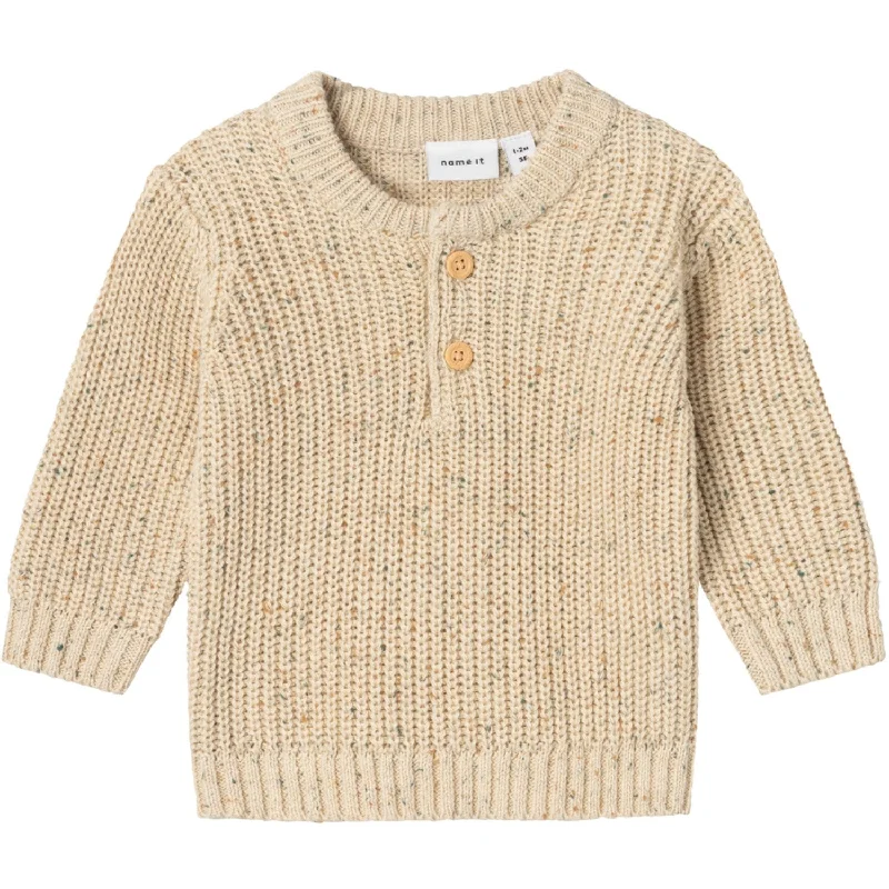 Knitted SweaterName It Summer Sand Nesalle Knit Blouse