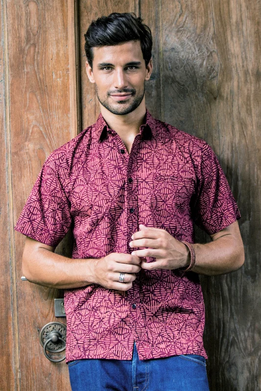 Distinguished Traveler Cotton Batik ShirtPunk Shirts