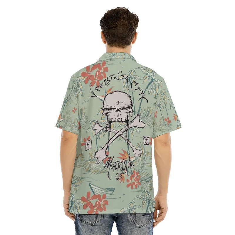 Skull & Cross Bones - Men's Hawaiian ShirtCycling Shirts