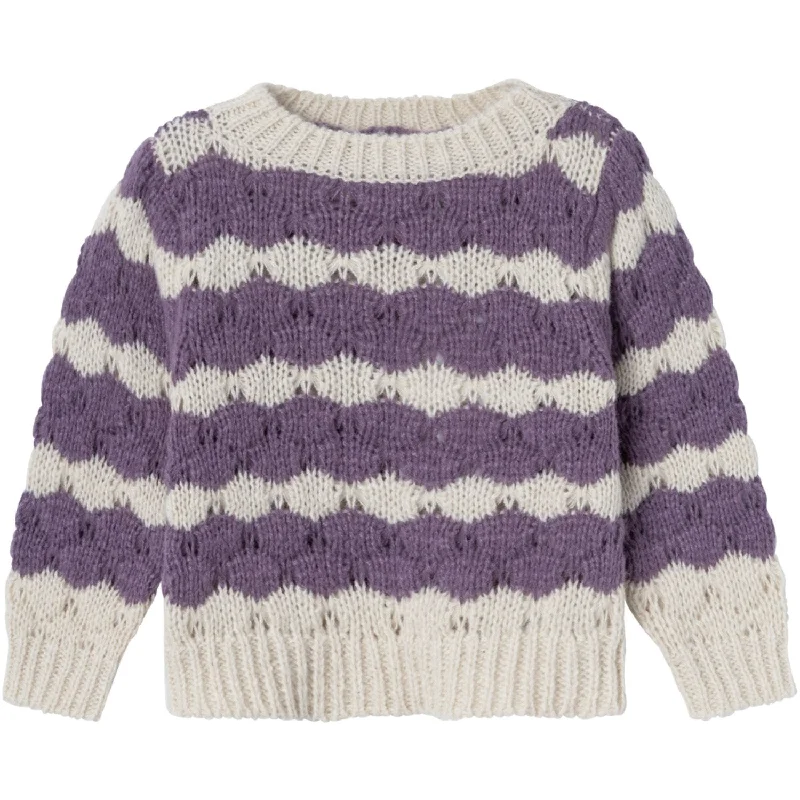 Knitted BlouseName It Arctic Dusk Nebib Knit Blouse