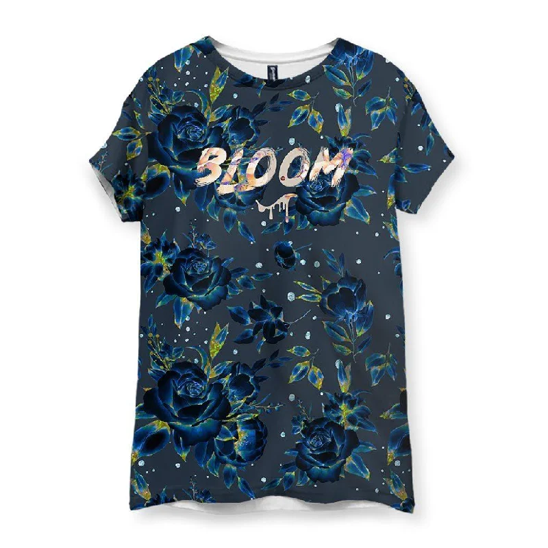 Holographic Flowers Women's T-ShirtGym T-Shirts