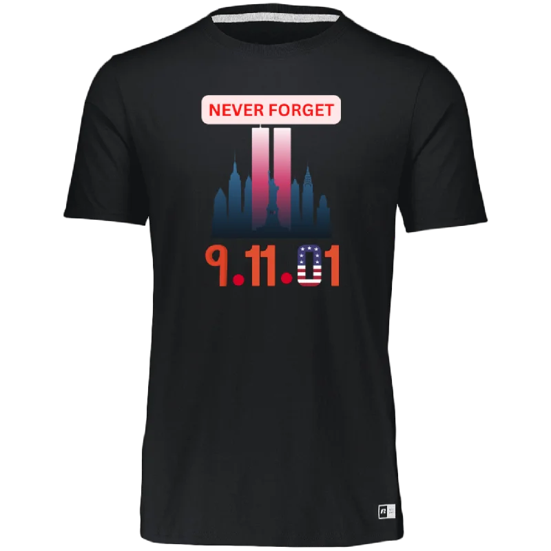 Unisex Dri-Power Tee--Never Forget 9-11-01Slim Fit T-Shirts