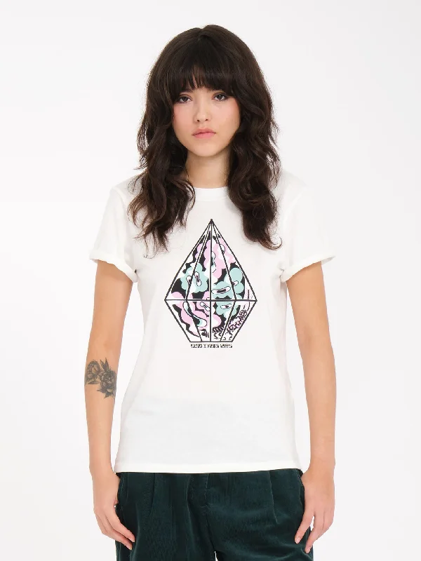 Radical Daze T-shirt - STAR WHITECropped T-Shirts