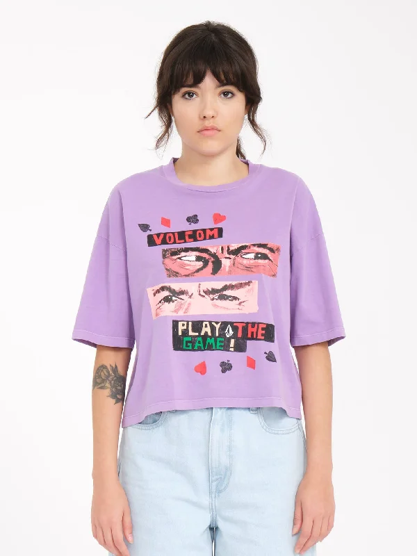 Play The T-shirt - PAISLEY PURPLERecycled Fabric T-Shirts