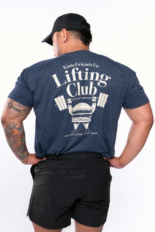 KFKF Lifting Club Signature Blend T-ShirtRibbed Cuff T-Shirts