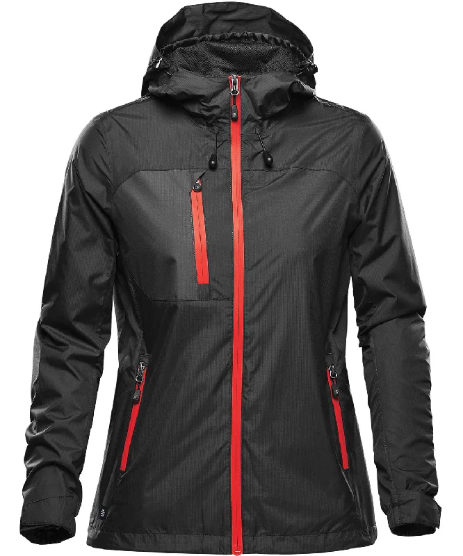 Quilted JacketsBlack/Bright Red - Women's Olympia shell