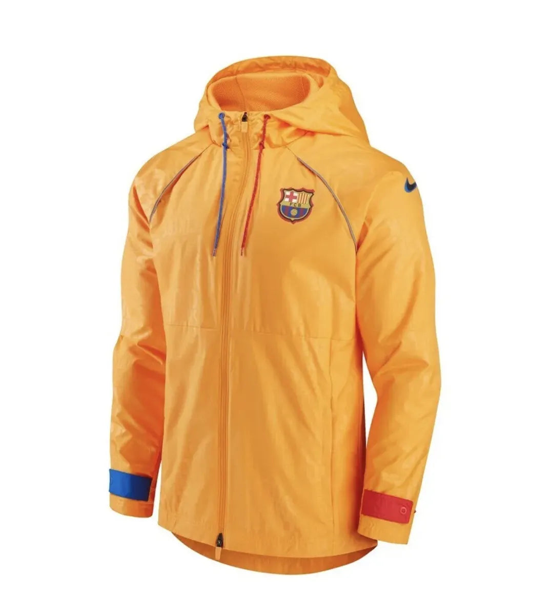 Fleece JacketsNike Men's FC Barcelona AWF Jacket- Vivid Orange