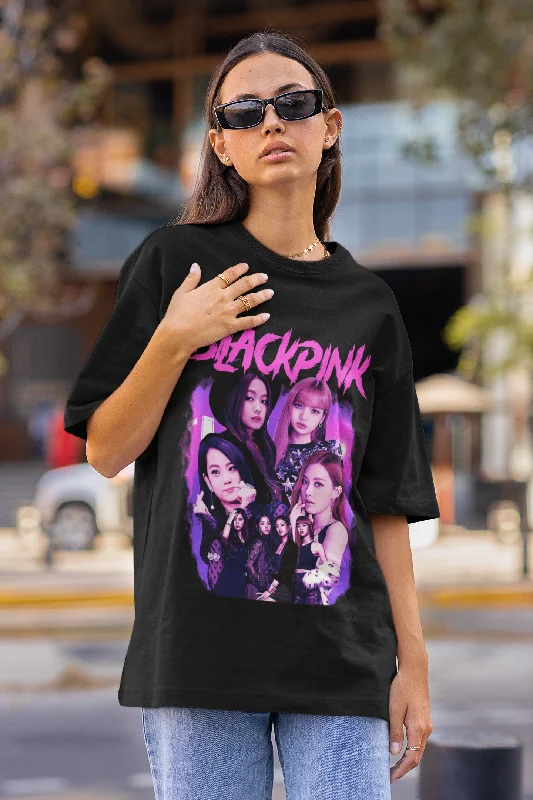 Born Pink: BLACKPINK - Regular Fit T-ShirtsOutdoor T-Shirts