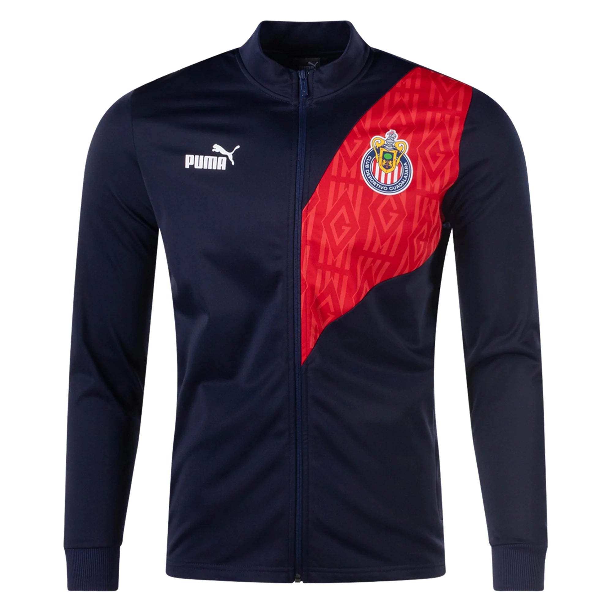 Lace-Up JacketsPuma Chivas Men's Track Jacket 24/25 - Navy/Red