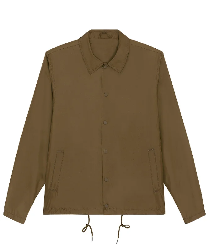 WindbreakersBritish Khaki - Coacher casual jacket (STJU833)