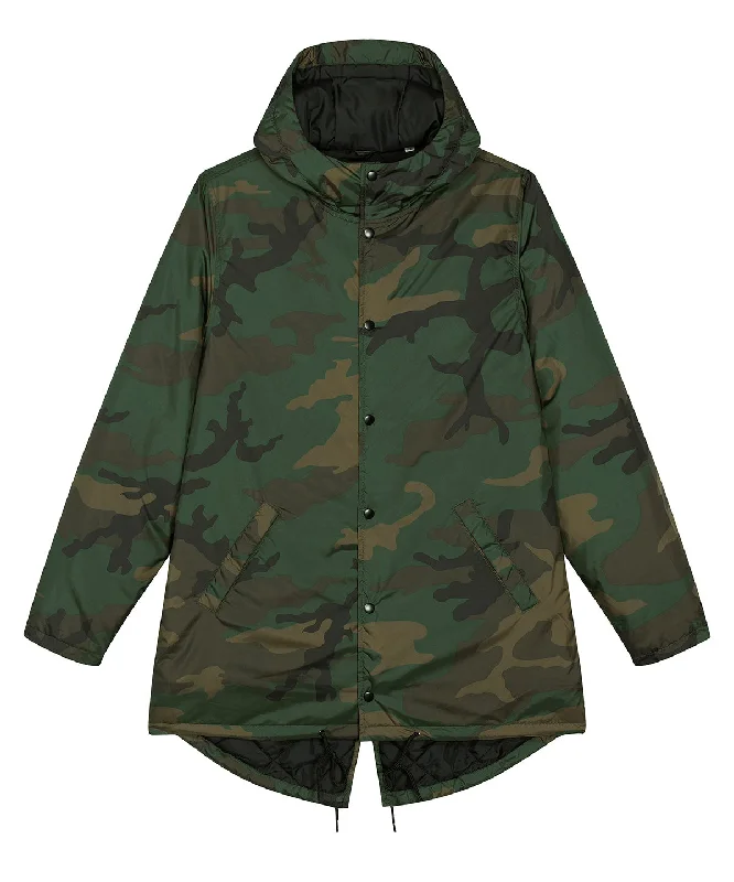 Waterproof JacketsCamouflage - Unisex padded parka AOP jacket (STJU946)