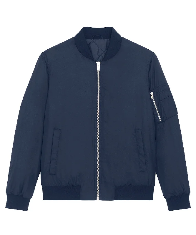 Painted JacketsFrench Navy - Bomber jacket with metal details (STJU844)