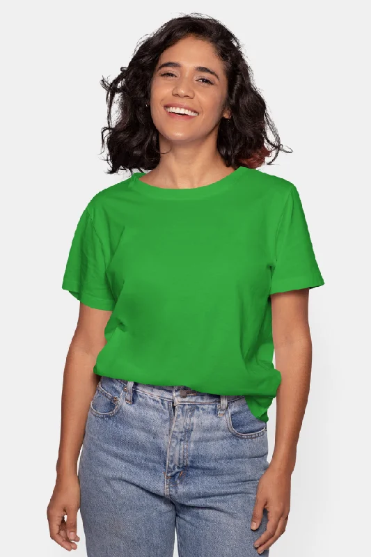 Flag Green T-shirt for womenLinen T-Shirts