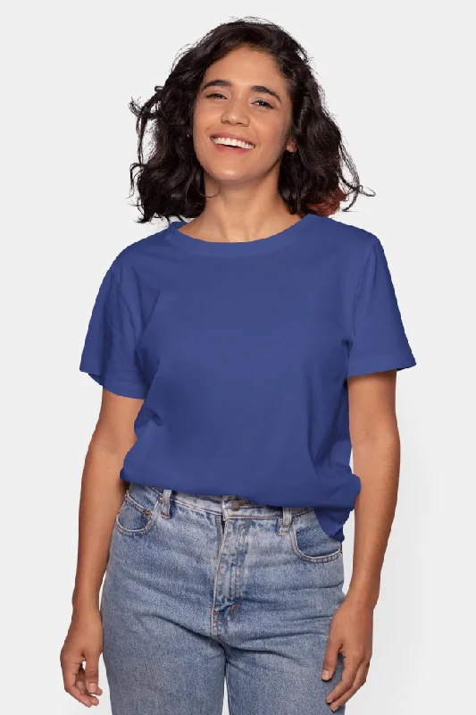 Royal Blue T-shirt for womenMetallic T-Shirts