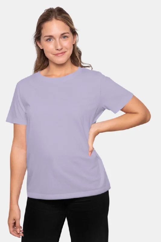 Lavender T-shirt for womenCrewneck T-Shirts