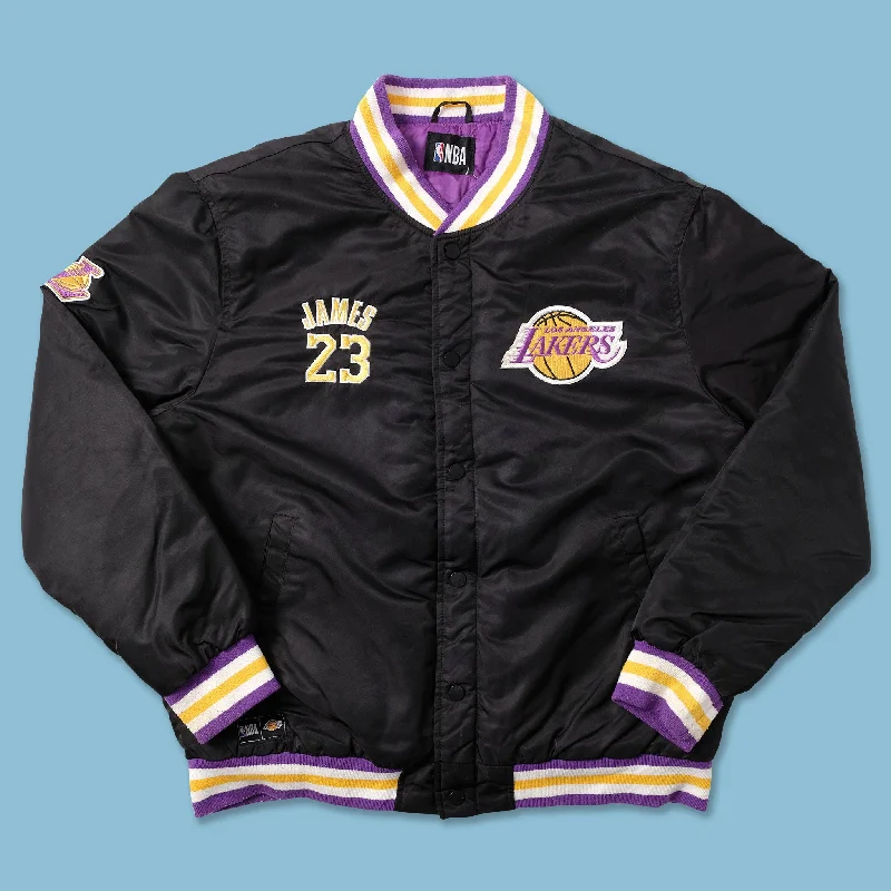 Layered JacketsLos Angeles Lakers Lebron James Varsity Jacket Medium