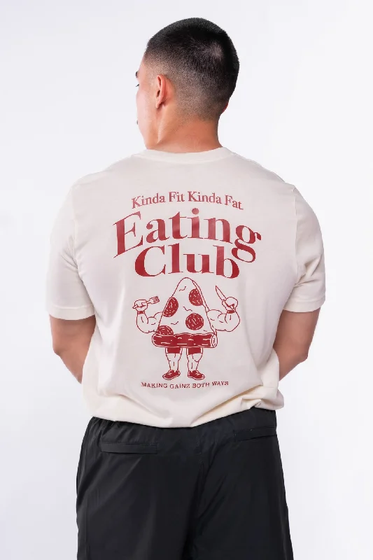 KFKF Eating Club Signature Cotton T-ShirtBranded T-Shirts