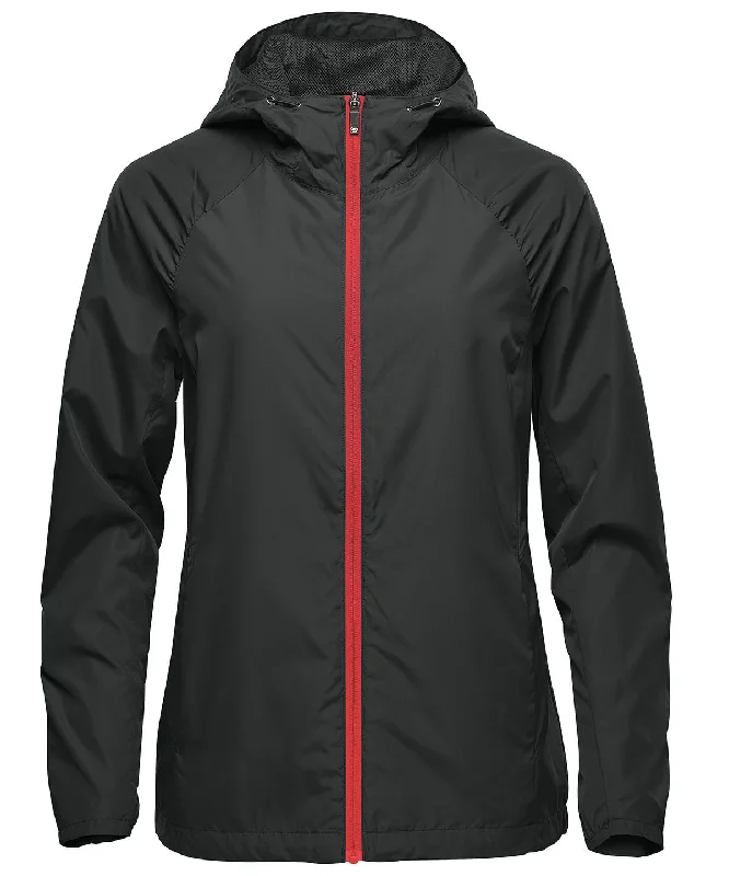 Field JacketsBlack/Red - Women’s Pacifica lightweight jacket