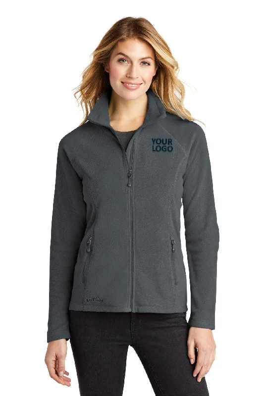 Cotton JacketsEddie Bauer Ladies Custom Microfleece Jackets, Grey Steel