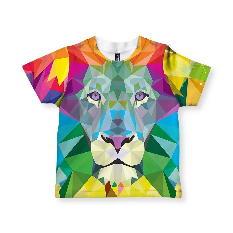 Spiritual Lion Kid's T-ShirtPolyester T-Shirts