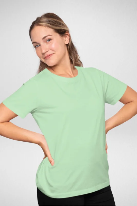 Jade Green T-shirt for womenFormal T-Shirts