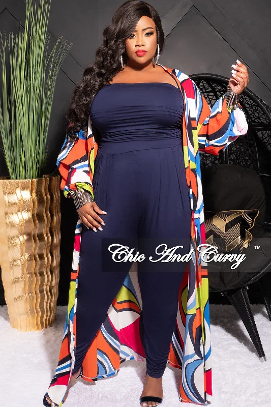 Final Sale Plus Size Sheer Chiffon Duster with Waist Tie and Rhinestone Cuff in Orange Neon Green Royal Blue and WhiteLarge women's zipper tops