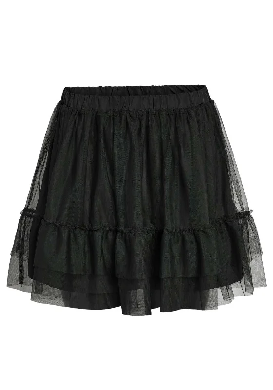 Noisy May Chifo Organza Skirt, BlackHoop Skirt