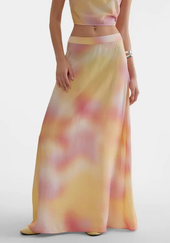 SOMETHINGNEW Heaven Maxi Skirt, CamelliaTulle Skirt