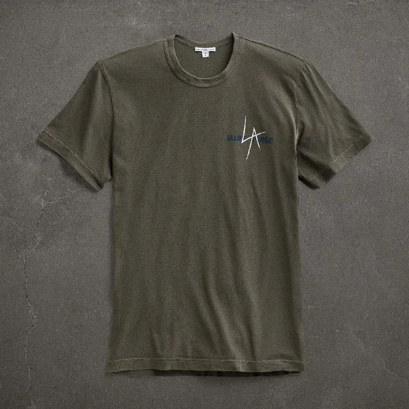 Branded Short Sleeve TopsJP x LA Short Sleeve Crew - Platoon Pigment