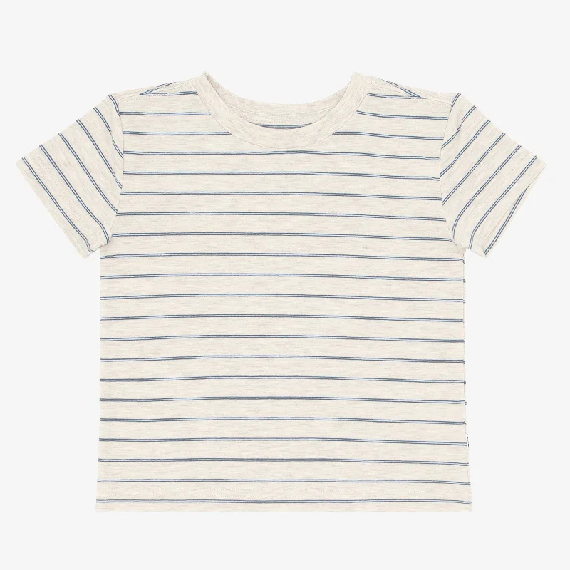 Urban Short Sleeve TopsStone Stripes Short Sleeve Relaxed Tee