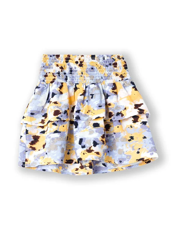 Name It Kid Girl Bodalis Print Skirt, Easter EggCulotte Skirt