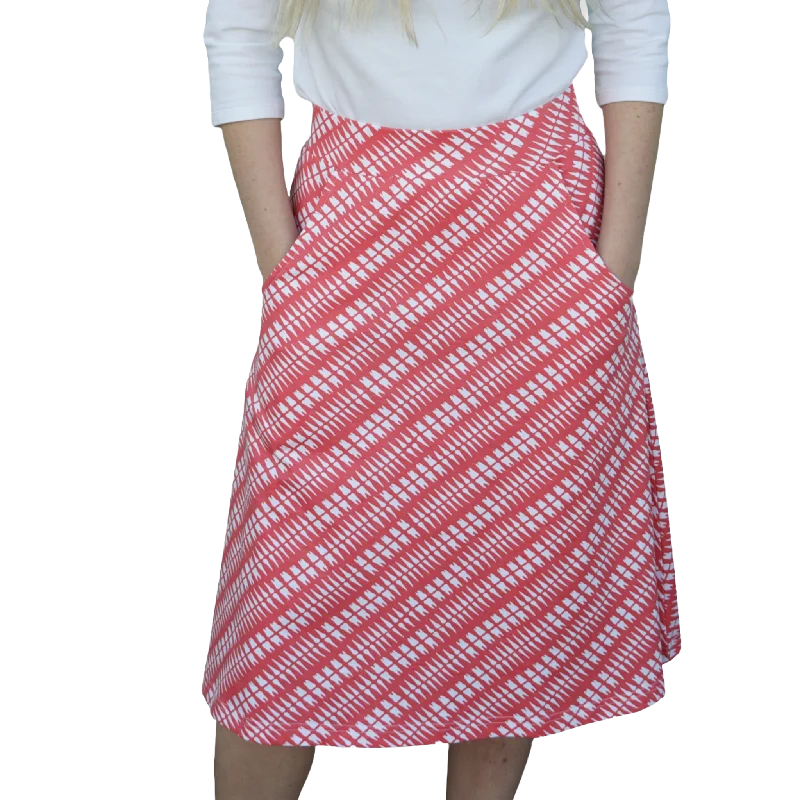 Clean Teeth A-Line Skirt [FINAL SALE]Embroidered Skirt