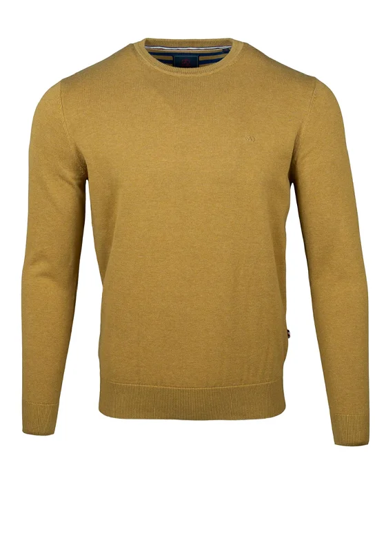 Andre Achill Cotton Crew Neck Sweater, AmberAngora Knit Tops