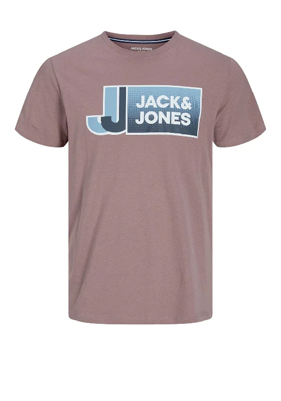 V-Neck Short Sleeve TopsJack & Jones Boys Logan Short Sleeve Tee, Twilight Mauve