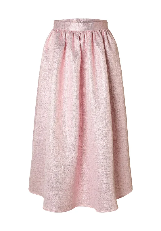 Selected Femme Ella Violet Maxi Skirt, PinkCrinoline