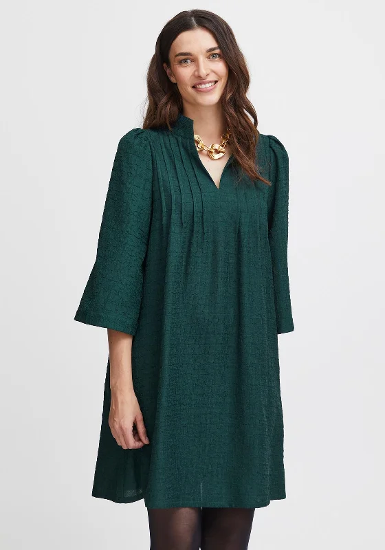 Fransa Heba Textured Mini Dress, Ponderosa PineMaxi Dress