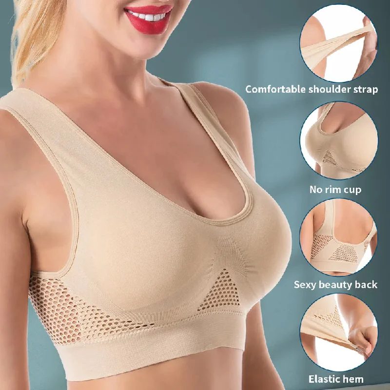 Bra Sports Bra seamless plus size sexy push up bralette Women's Bra Without Frame bones top Female Pitted Wireless bra Tube TopPlus size women's bohemian tops