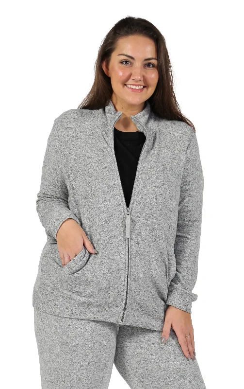 The Comfort Collection Flip Plus Size JacketWomen's sleeveless tops