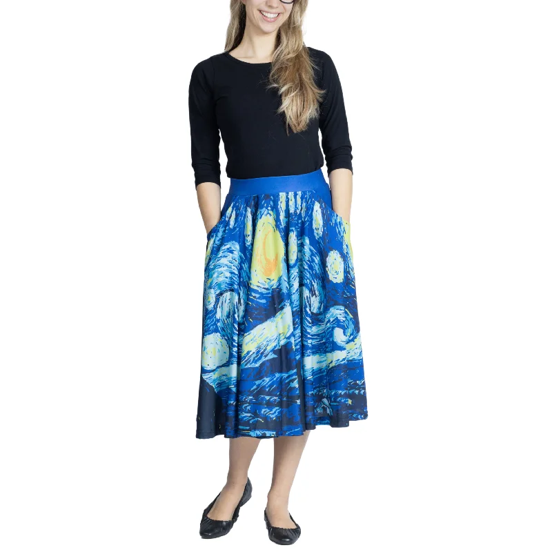 Starry Night Twirl SkirtLayered Skirt