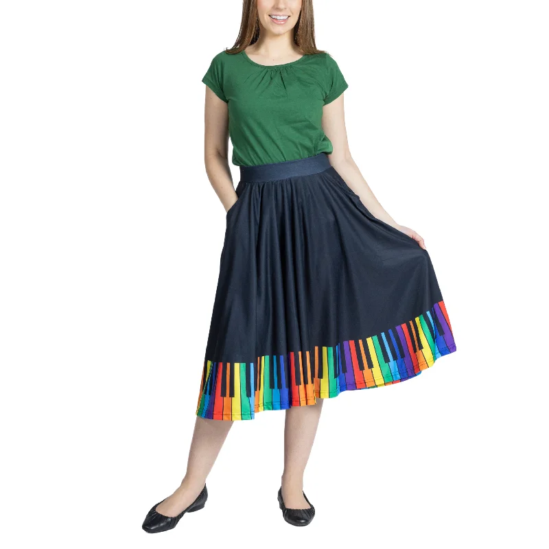 Chromatic Scales Twirl SkirtSequin Skirt