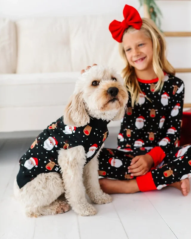 Snow Ho Ho Dog SweaterSilk Knit Tops