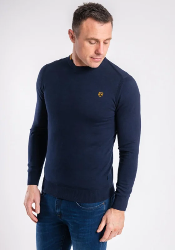 XV Kings by Tommy Bowe Limore Sweater, AdmiralAsymmetrical Knit Tops