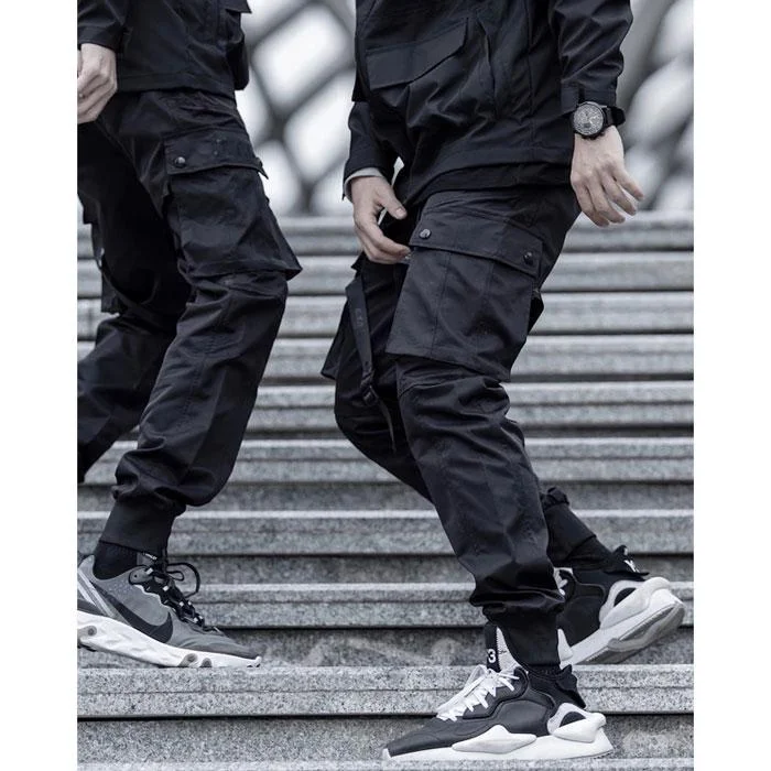 Ripped JeansCargo pants Techwear "Urakaku"