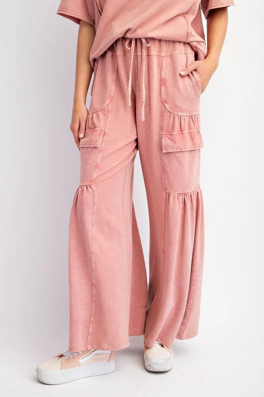 CulottesVintage Trends Washed Rose Pants