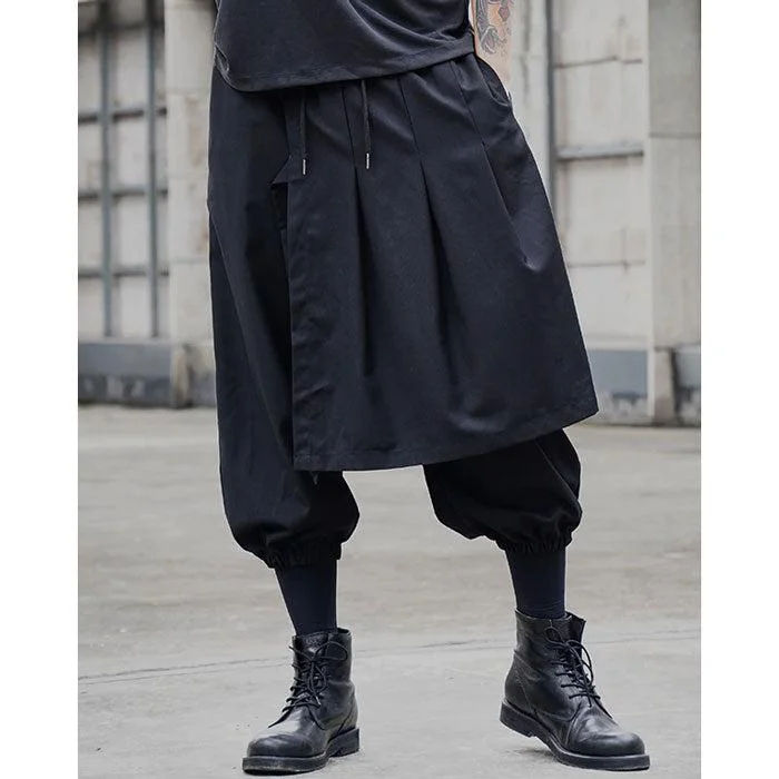 Distressed Jeans"Zabu"  Techwear Harem Pants